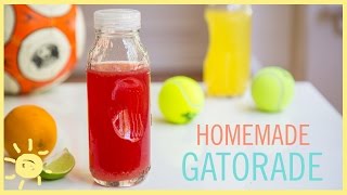 EAT  Homemade Gatorade [upl. by Kornher332]