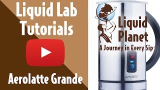 Liquid Lab  Aerolatte Grande Milk Frother [upl. by Htomit145]