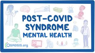 PostCOVID syndrome Mental health [upl. by Esorlatsyrc]