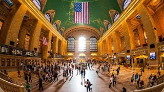 Walking Tour of Grand Central Terminal — New York City 【4K】🇺🇸 [upl. by Ignatzia]