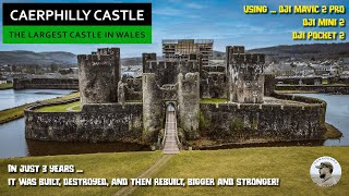 Caerphilly Castle  The Largest in Wales 2nd in Britain [upl. by Normy69]