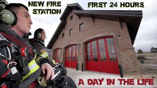 First 24 Hours in a New Fire Station  A Day in the Life [upl. by Gerkman]