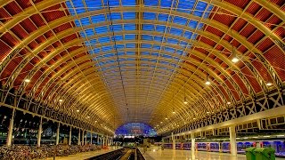 A Walk Around Londons Paddington Railway Station [upl. by Ennairb78]